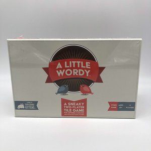 A Little Wordy Tile Word Game by Exploding Kittens, Kids Family Cards NEW